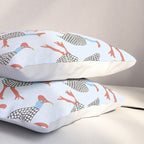 Guinea Fowl Pattern Pillow Sham Gallery Image 3