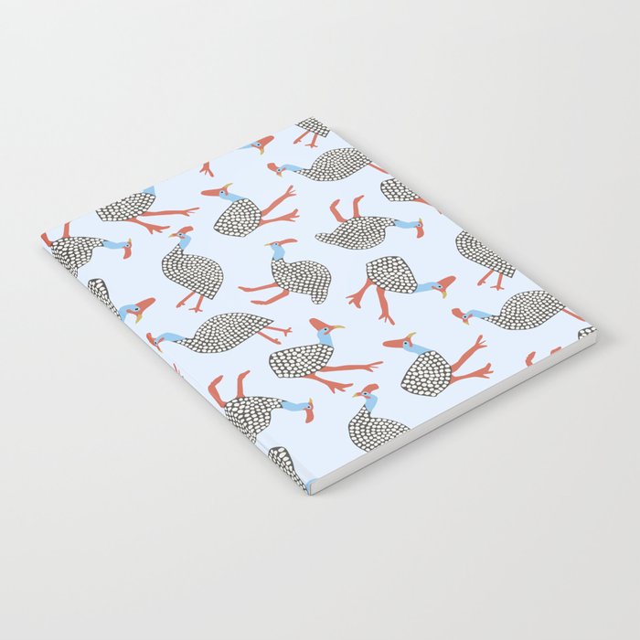 Guinea Fowl Pattern Notebook Gallery Image 2