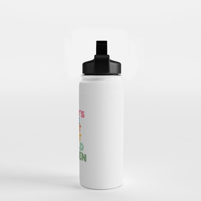 What's The Best That Could Happen Water Bottle Gallery Image 2