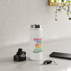 What's The Best That Could Happen Water Bottle Gallery Image 4