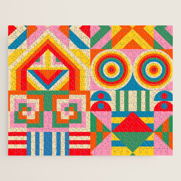 Happy Quilt Jigsaw Puzzle Gallery Image 1