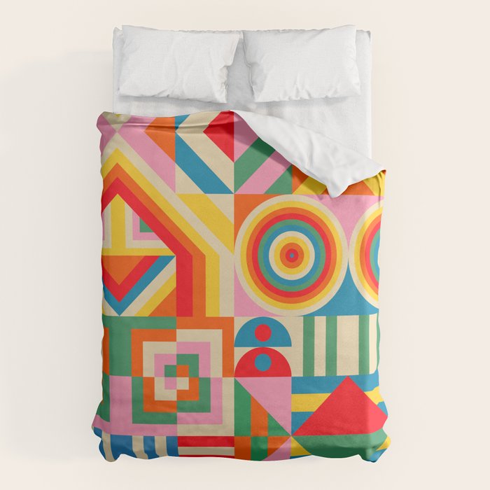 Happy Quilt Duvet Cover Gallery Image 1