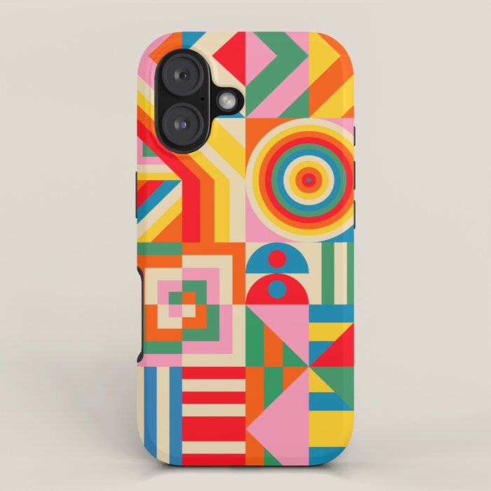 Happy Quilt iPhone Case Gallery Image 1