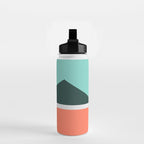 Geometric Landscape 16 Water Bottle Gallery Image 2