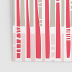 City life geometrics beams pearl pink Poster Gallery Image 3