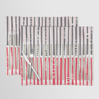 City life geometrics beams pearl pink Placemat Gallery Image 1