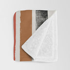 Lino Cut Balance Throw Blanket Gallery Image 3