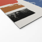Lino Cut Balance Welcome Mat Gallery Image 2
