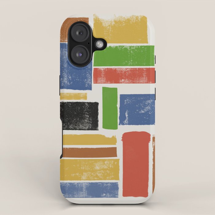 Lino Cut Balance iPhone Case Gallery Image 1