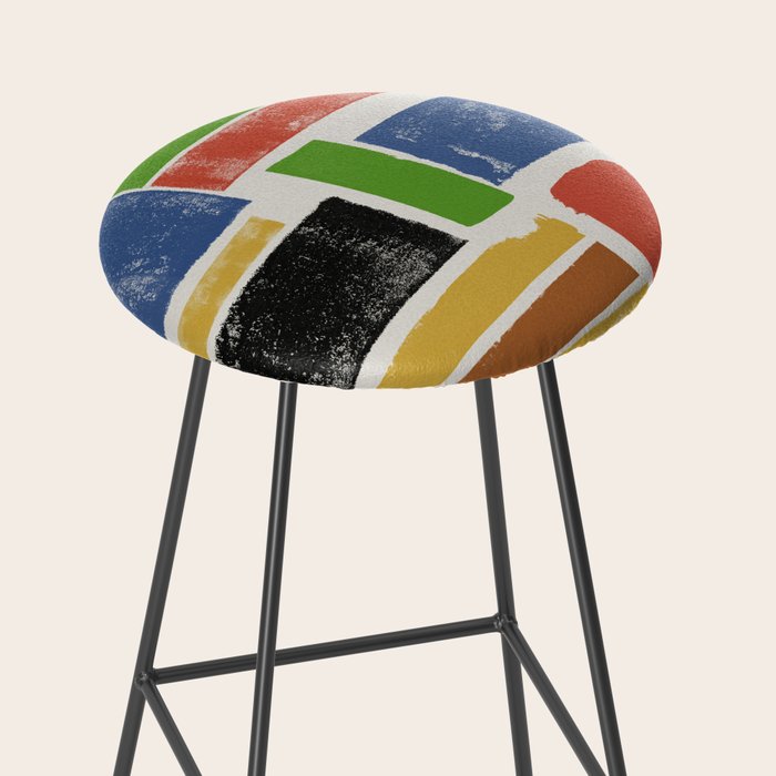 Lino Cut Balance Stool Gallery Image 2