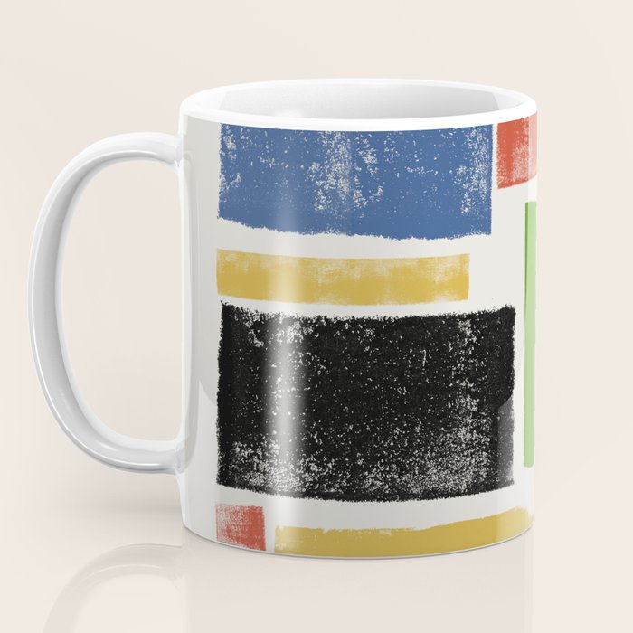 Lino Cut Balance Coffee Mug Gallery Image 3
