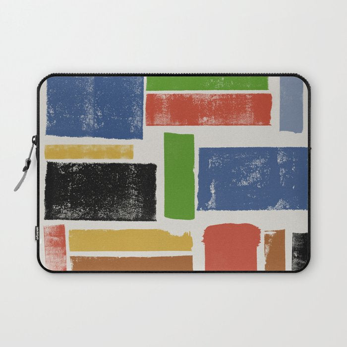 Lino Cut Balance Laptop Sleeve Gallery Image 1