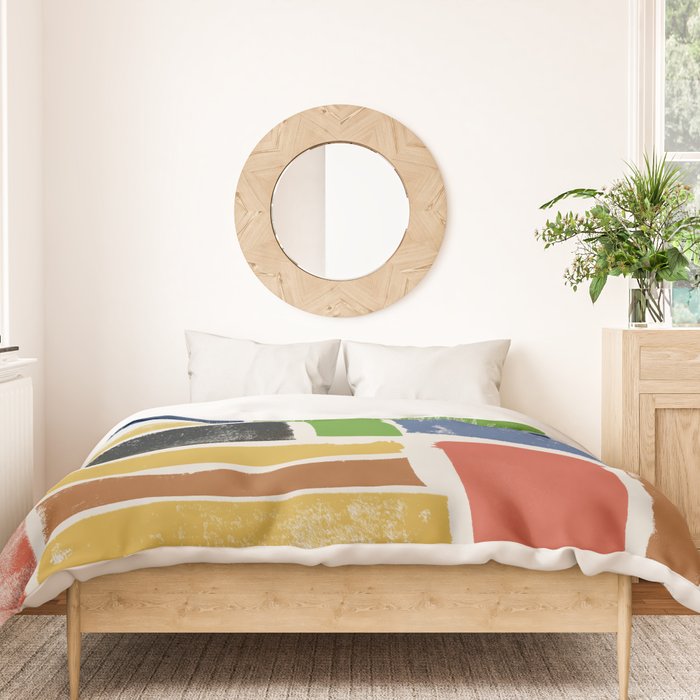 Lino Cut Balance Duvet Cover Gallery Image 3