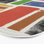Lino Cut Balance Bath Mat Gallery Image 3