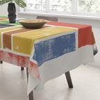 Lino Cut Balance Tablecloth Gallery Image 3