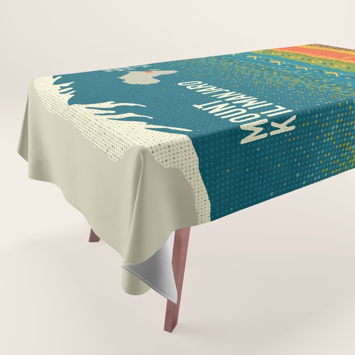Mount Kilimanjaro Tablecloth Gallery Image 1