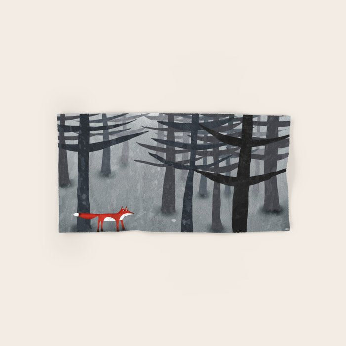 The Fox and the Forest Bath Towel Gallery Image 1