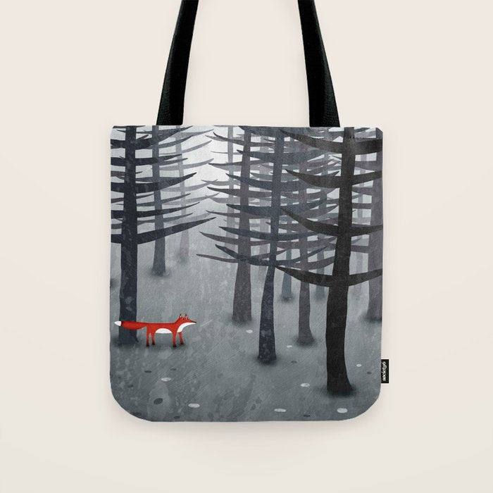 The Fox and the Forest Tote Bag Gallery Image 1