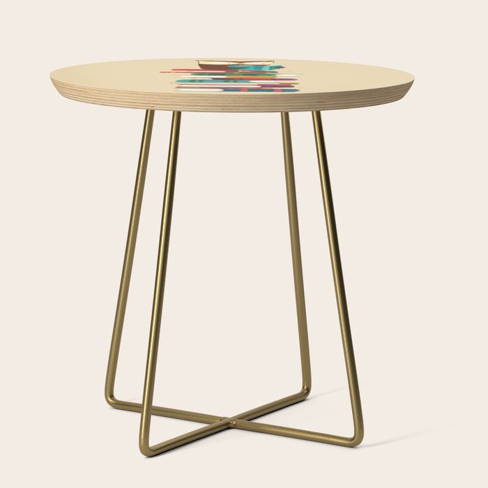 Owl Reading Rainbow Side Table Gallery Image 1