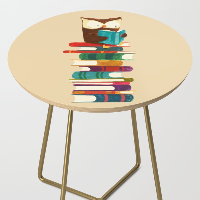 Owl Reading Rainbow Side Table Gallery Image 2