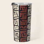 African Kuba Cloth Travel Mug Gallery Image 3