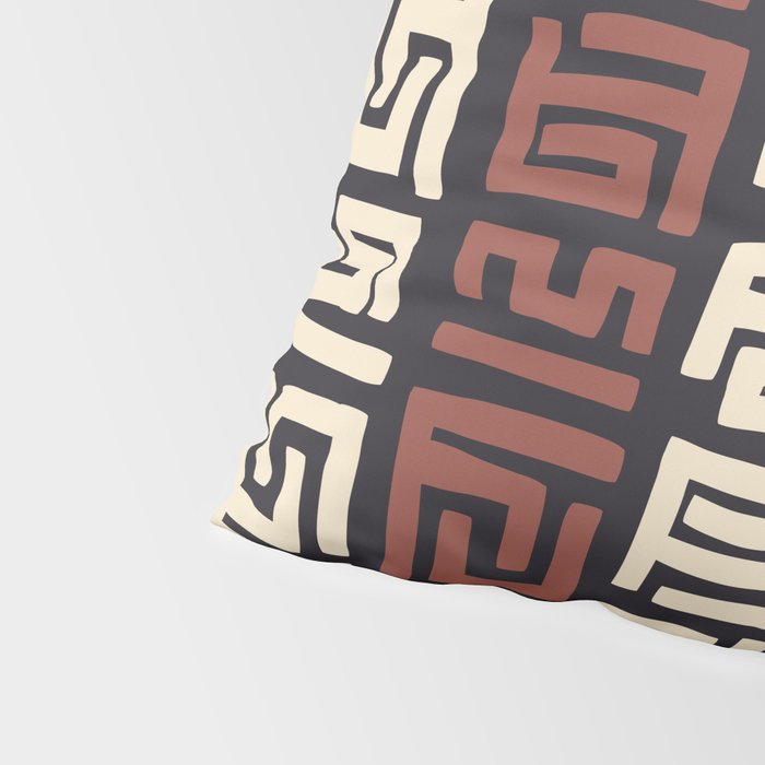 African Kuba Cloth Pillow Sham Gallery Image 4