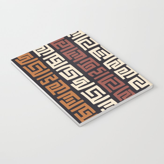 African Kuba Cloth Notebook Gallery Image 3