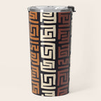 African Kuba Cloth Travel Mug Gallery Image 2