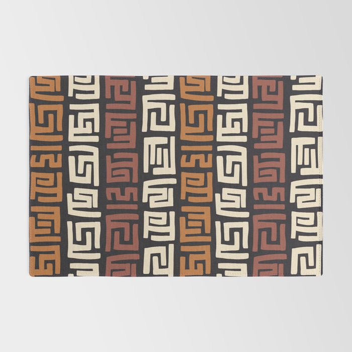 African Kuba Cloth Rug Gallery Image 2