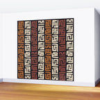 African Kuba Cloth Wall Mural Gallery Image 2