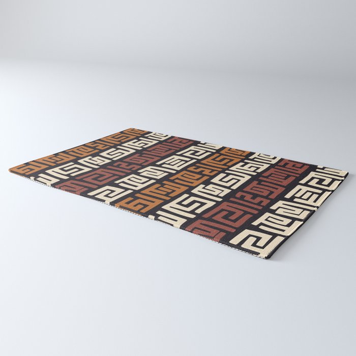 African Kuba Cloth Rug Gallery Image 3