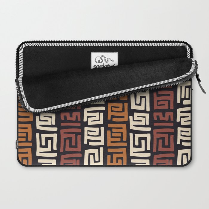 African Kuba Cloth Laptop Sleeve Gallery Image 2