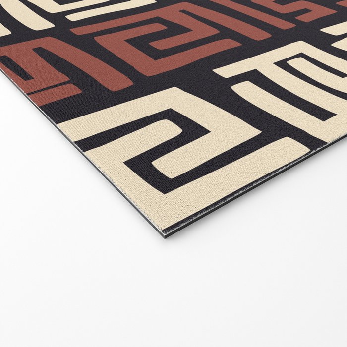 African Kuba Cloth Welcome Mat Gallery Image 2