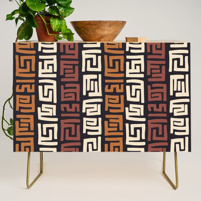 African Kuba Cloth Credenza Gallery Image 1