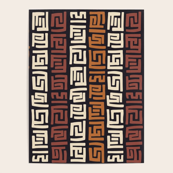 African Kuba Cloth Poster Gallery Image 4
