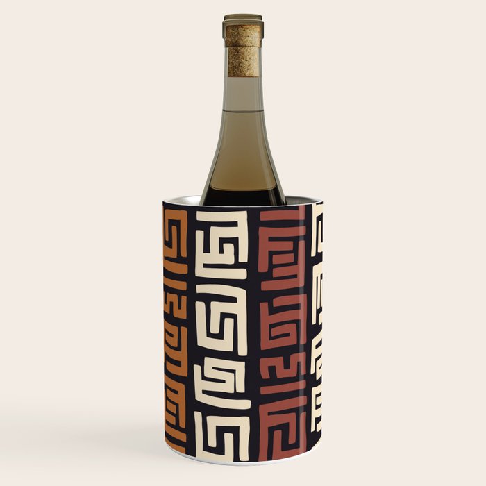 African Kuba Cloth Wine Chiller Gallery Image 2