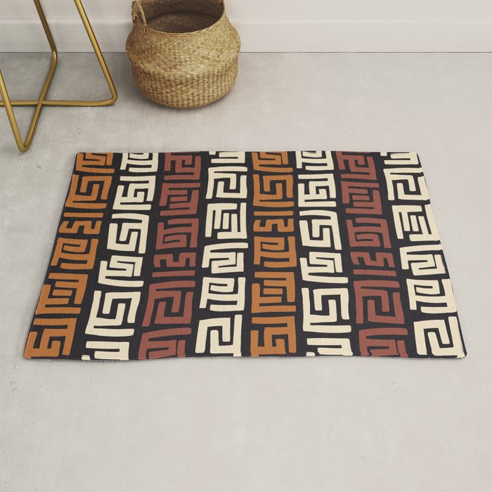African Kuba Cloth Rug Gallery Image 1