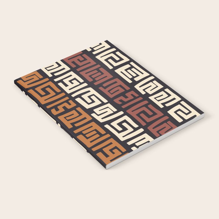 African Kuba Cloth Notebook Gallery Image 2