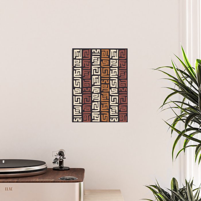 African Kuba Cloth Poster Gallery Image 2