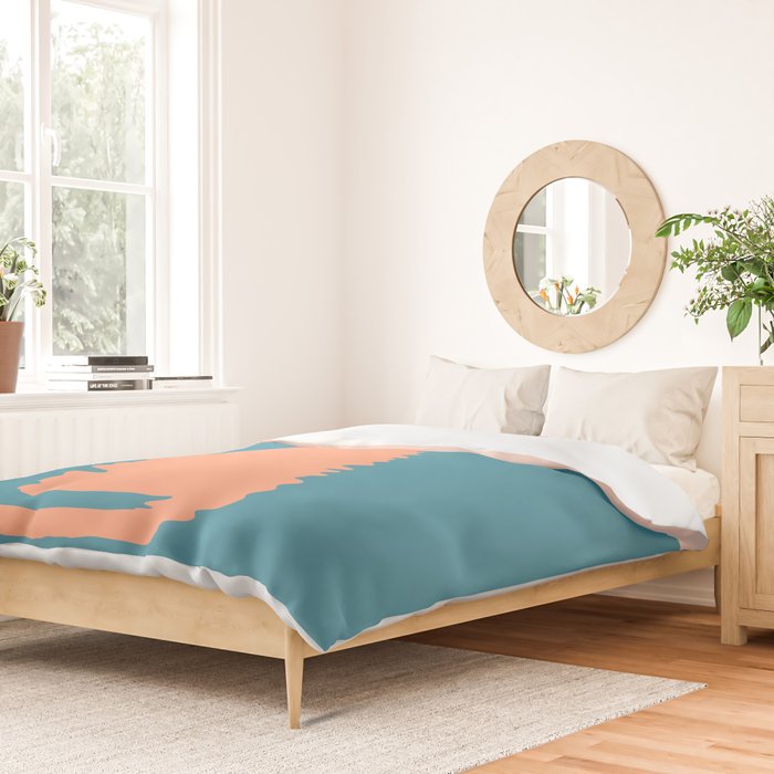 Cat Landscape 170 Duvet Cover Gallery Image 2