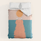 Cat Landscape 170 Comforter Gallery Image 6