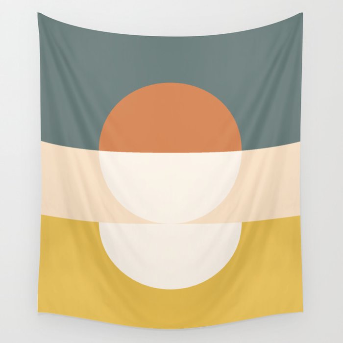 Abstract Geometric 02B Wall Tapestry Gallery Image 1
