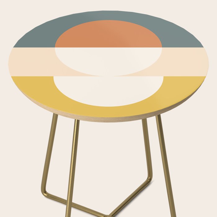 Abstract Geometric 02B Side Table Gallery Image 2