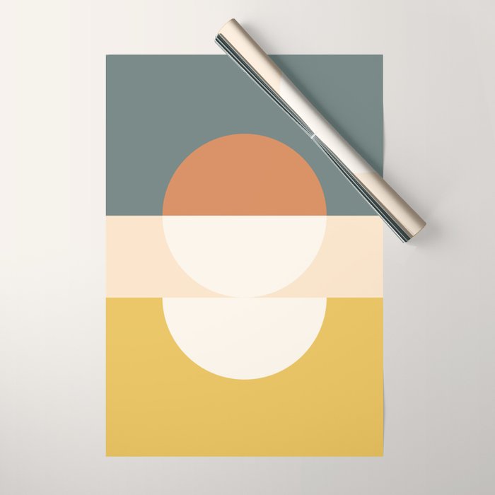 Abstract Geometric 02B Wrapping Paper Gallery Image 1