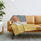 Abstract Geometric 02B Throw Blanket Gallery Image 1