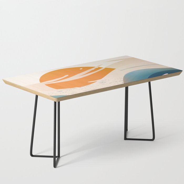 Abstract Waves Coffee Table Gallery Image 1