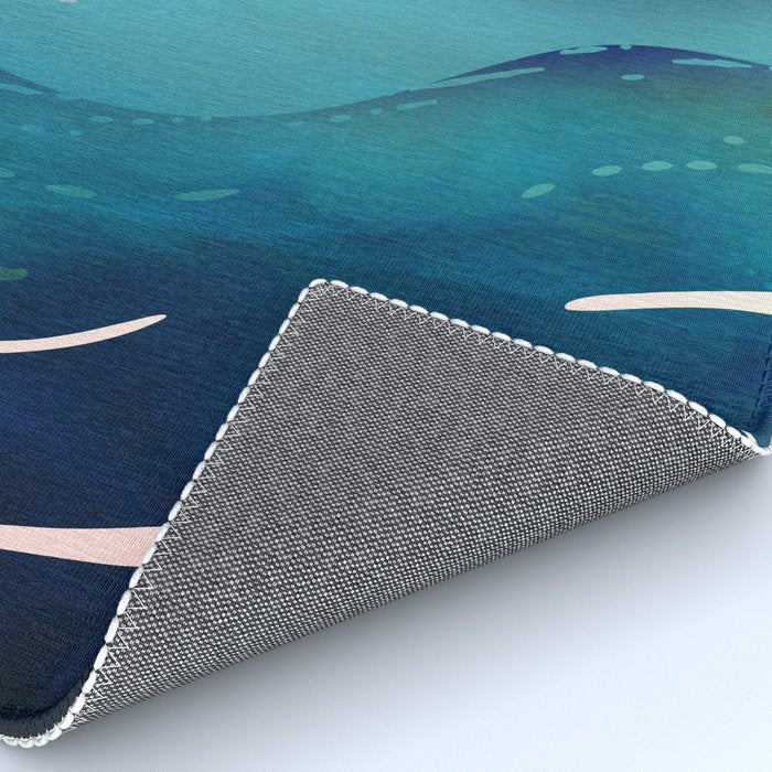 Abstract Waves Rug Gallery Image 4