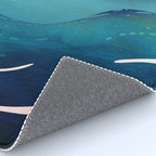 Abstract Waves Rug Gallery Image 4
