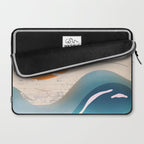 Abstract Waves Laptop Sleeve Gallery Image 2