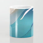 Abstract Waves Coffee Mug Gallery Image 4